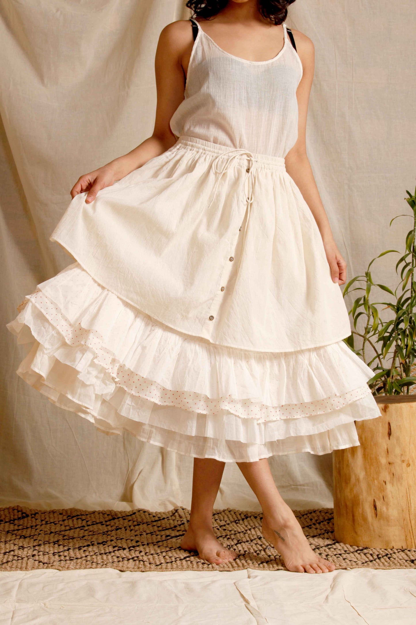 The Gigi Cotton Muslin Skirt