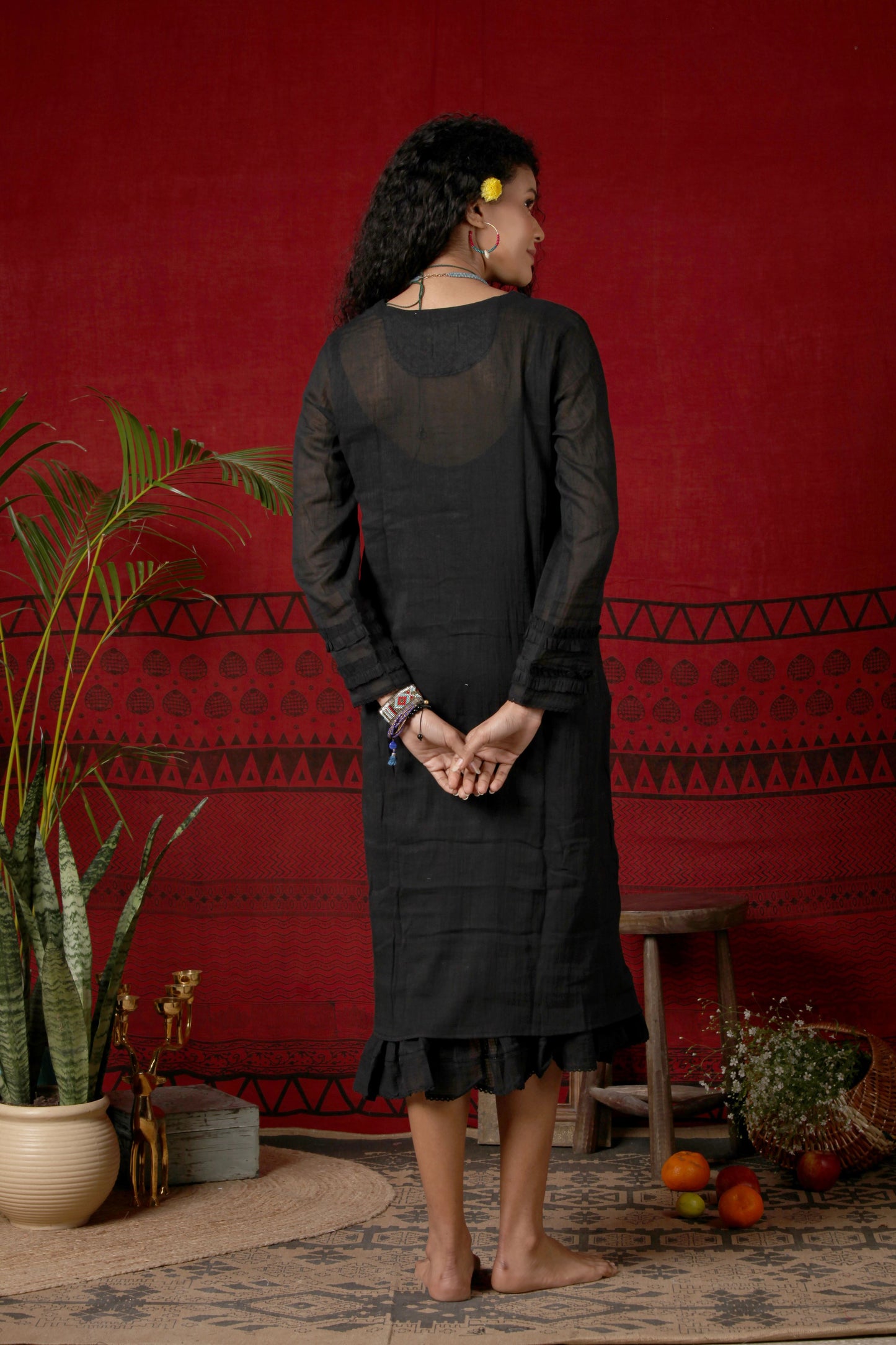 The Moira Dress, in Pure Cotton.