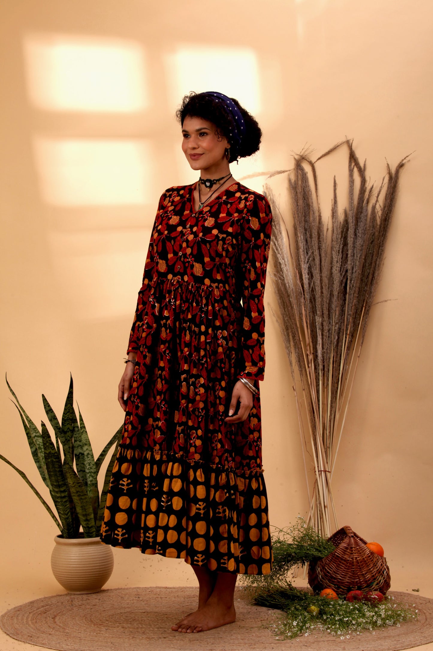The Eva Organic Cotton Tier Dress